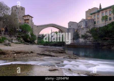 Mostar, Herzégovine-Neretva, Bosnie-Herzégovine, Europe Banque D'Images