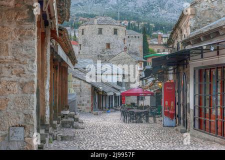 Mostar, Herzégovine-Neretva, Bosnie-Herzégovine, Europe Banque D'Images