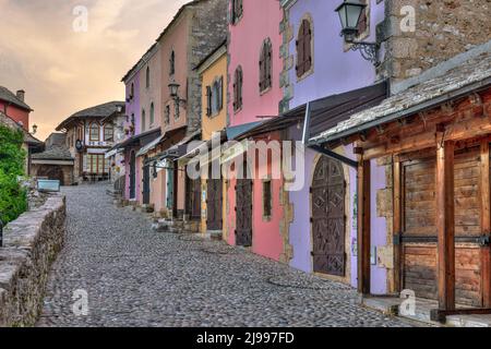 Mostar, Herzégovine-Neretva, Bosnie-Herzégovine, Europe Banque D'Images