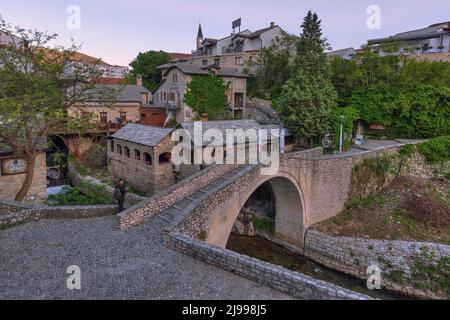 Mostar, Herzégovine-Neretva, Bosnie-Herzégovine, Europe Banque D'Images