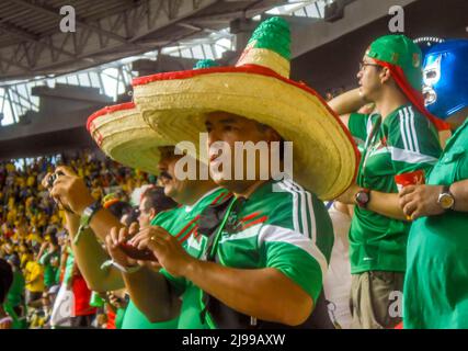 Billet Coupe Du Monde 1986 Mexique - Brésil Vs Algérie (Premier Tour) - Stade Jalisco