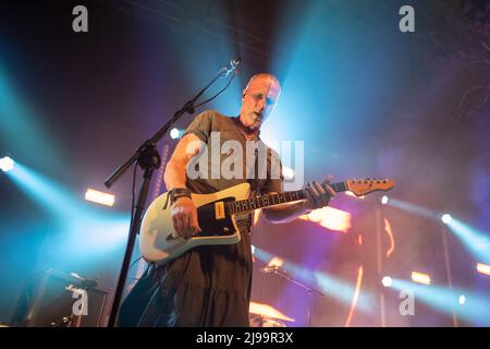 Belfast, Royaume-Uni. 21st mai 2022. 21st mai 2022 Gary Numan a joué à l'Ulster Hall, Belfast dans le cadre de la tournée Intruder crédit: Bonzo/Alamy Live News Banque D'Images