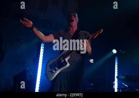 Belfast, Royaume-Uni. 21st mai 2022. 21st mai 2022 Gary Numan a joué à l'Ulster Hall, Belfast dans le cadre de la tournée Intruder crédit: Bonzo/Alamy Live News Banque D'Images