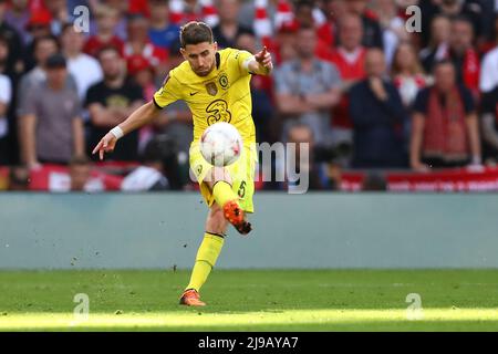 Jorginho de Chelsea - Chelsea / Liverpool, finale de la coupe Emirates FA, Wembley Stadium, Londres - 14th mai 2022 usage éditorial exclusif Banque D'Images