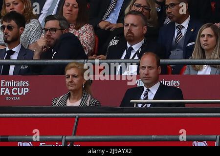 Prince William, Duke of Cambridge - Chelsea v Liverpool, The Emirates FA Cup final, Wembley Stadium, Londres - 14th mai 2022 usage éditorial exclusif Banque D'Images