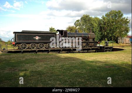 '30120' (fonctionnant comme '30289') sur la plaque tournante au centre ferroviaire de Didcot. Banque D'Images