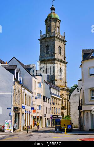 France, Morbihan (56), Golfe du Morbihan, Auray, église Saint-Gildas Banque D'Images