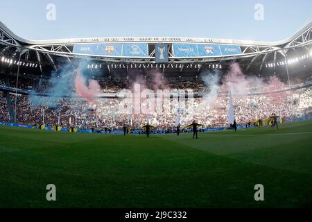 Allianz Stadium, Turin, Italie, 21 mai 2022, Vue générale du stade Allianz lors de la cérémonie d'ouverture de la Ligue des champions des femmes de l'UEFA Banque D'Images