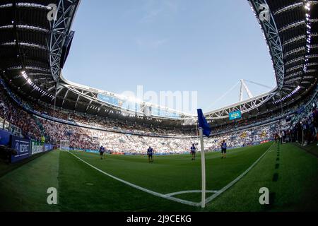 Turin, Italie. 21st mai 2022. Vue générale du stade Allianz lors de la finale de la Ligue des champions des femmes de l'UEFA, match de football des femmes de la Ligue des champions de l'UEFA à Turin, Italie, mai 21 2022 crédit : Independent photo Agency/Alay Live News Banque D'Images