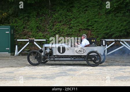 GN Akela 200 (1922), Centenaire de la vitesse, 17 mai 2022, Brooklands Museum, Weybridge, Surrey, Angleterre, Grande-Bretagne, Royaume-Uni, Europe Banque D'Images