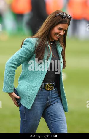 LEICESTER, ROYAUME-UNI. 22nd MAI Rebekah Vardy lors du match de la Premier League entre Leicester City et Southampton au King Power Stadium, Leicester, le dimanche 22nd mai 2022. (Credit: Jon Hobley | MI News) Credit: MI News & Sport /Alay Live News Banque D'Images