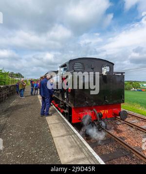 Train ferroviaire de Bo'Ness et Kinneil, Bo'Ness, Écosse, Royaume-Uni Banque D'Images