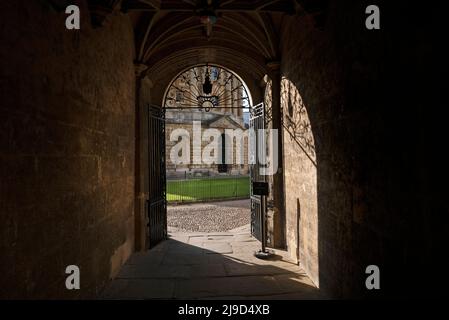 The Boolean Library Oxford, une bibliothèque de droits d'auteur, et la bibliothèque principale pour les étudiants d'Oxford.Home de la bibliothèque Duke Humphreys où elle a commencé Banque D'Images