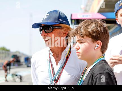 Emerson Fittipaldi pendant la Formule 1 Pirelli Grand Premio de Espana 2022, 6th tour du Championnat du monde de Formule 1 FIA 2022, sur le circuit de Barcelone-Catalunya, du 20 au 22 mai 2022 à Montmelo, Espagne - photo DPPI Banque D'Images