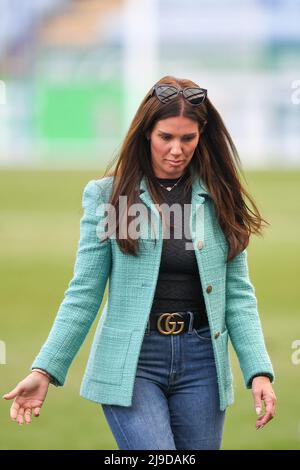 LEICESTER, ROYAUME-UNI. 22nd MAI Rebekah Vardy lors du match de la Premier League entre Leicester City et Southampton au King Power Stadium, Leicester, le dimanche 22nd mai 2022. (Credit: Jon Hobley | MI News) Credit: MI News & Sport /Alay Live News Banque D'Images