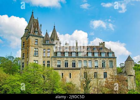 Château de Durbuy en Wallonie, en Belgique Banque D'Images