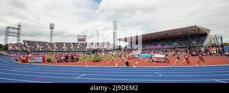 Birmingham, Royaume-Uni. 21st mai 2022. Course féminine 5000m à la Birmingham Diamond League, Birmingham, Angleterre, le 12 mai 2022 à Birmingham, Angleterre. Crédit : Gary Mitchell, GMP Media/Alay Live News Banque D'Images