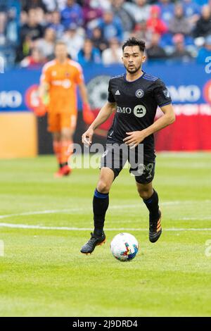 Montréal, Québec. 22nd mai 2022. Pendant le match MLS entre Real Salt Lake et CF Montréal tenu au stade Saputo à Montréal (Québec). Daniel Lea/CSM/Alamy Live News Banque D'Images