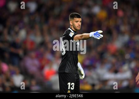 Barcelone, Espagne. 22nd mai 2022. FC BARCELONE / VILLAREAL CF Barcelone, Espagne. 22 mai 2022. Rulli (13) gardien de but de Villarreal CF pendant le match espagnol de la Liga entre le FC Barcelone et Villareal CF au stade Camp Nou. Crédit : rosdemora/Alay Live News Banque D'Images