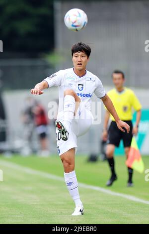 Kwon Kyung Won (Gamba), 21 MAI 2022 - football / Soccer : 2022 J1 match de ligue entre Cerezo Osaka 3-1 Gamba Osaka au stade Yodoko Sakura, Osaka, Japon. (Photo de Naoki Nishimura/AFLO SPORT) Banque D'Images