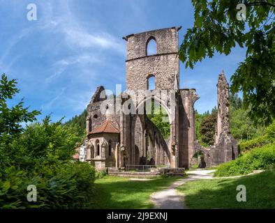 Kloster Allerheiligen près d'Oppenau dans la Forêt Noire, Allemagne Banque D'Images