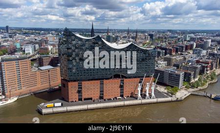 Elbphilharmonie Hamburg, salle de concert, Hambuerg, Allemagne Banque D'Images