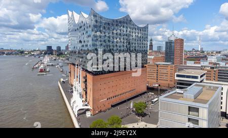 Elbphilharmonie Hamburg, salle de concert, Hambuerg, Allemagne Banque D'Images