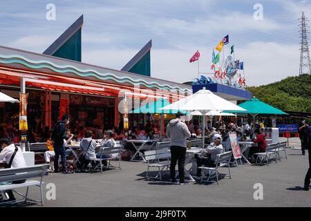 wakayama, japon, 2022/02/05 , marché aux poissons de l'ichiba toretore. Un marché du poisson est un marché de vente de poisson et de produits du poisson. Il peut être dédié à W Banque D'Images