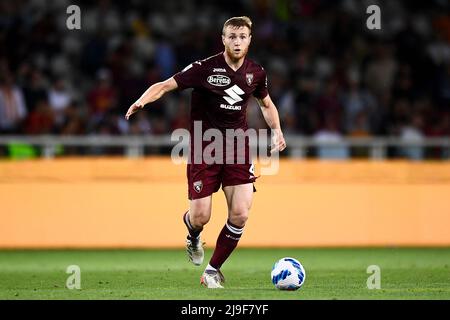 Turin, Italie. 20 mai 2022. Tommaso Pobega de Torino FC en action pendant la série Un match de football entre Torino FC et AS Roma. Credit: Nicolò Campo/Alay Live News Banque D'Images