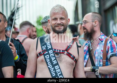 Fierté belge Bruxelles 2022 Banque D'Images