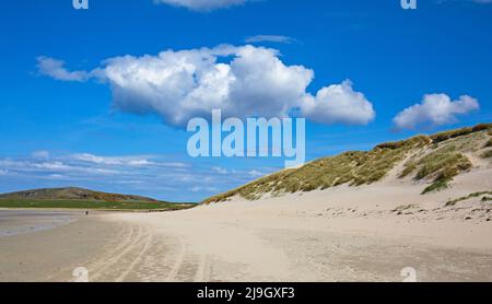 Plage de Machir, Kilchoman, Islay, Argyll, Écosse Banque D'Images