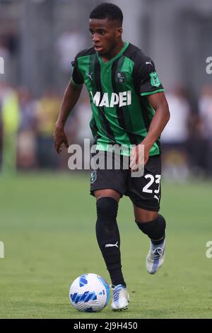 Sassuolo, Italie, 22nd mai 2022. Hamed Junior Traore de l'US Sassuolo pendant la série Un match au stade Mapei - Cittˆ del Tricolor, Sassuolo. Le crédit photo devrait se lire: Jonathan Moscrop / Sportimage Banque D'Images