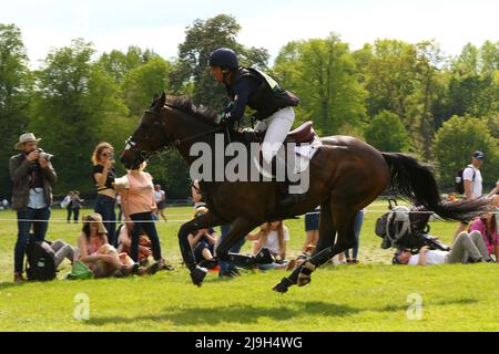 Ugo Provasi - Shadd'OC - Cross Country au Badminton Horse Trials 2022 Banque D'Images