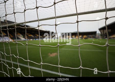 NOTTINGHAM, ANGLETERRE. MAI 23RD 2022. Une vue générale du stade avant le match de la Vanarama National League Play-off entre le comté de Notts et Grimsby Town à Meadow Lane, Nottingham. (Crédit : James HolyOak/Alay Live News) Banque D'Images