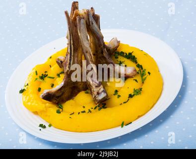 Pinnekjott norvégien Banque D'Images