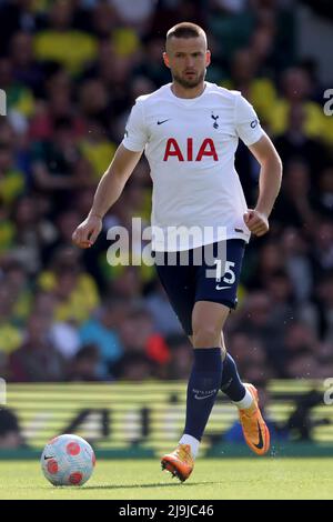 Carrow Road, Norwich, Norforlk, Royaume-Uni. 22nd mai 2022. Premier League football, Norwich contre Tottenham; Eric Dier de Tottenham Hotspur crédit: Action plus Sports/Alay Live News Banque D'Images