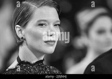 Lea Seydoux participant à la projection des crimes du film du futur dans le cadre du Festival de Cannes 75th à Cannes, France. 23 mai 2022, photo de Franck Castel/ABACAPRESS.COM Banque D'Images