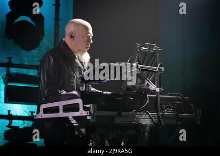 Trondheim, Norvège. 20th, mai 2022. Le groupe américain de Metal progressif Dream Theatre joue un concert en direct Trondheim Spektrum à Trondheim. Ici, le chanteur James Labrie est vu en direct sur scène. (Crédit photo: Gonzales photo - Tor Atle Kleven). Banque D'Images