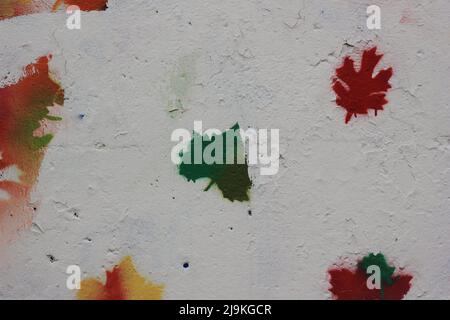 Magnifique art de la nature peint à la main Banque D'Images