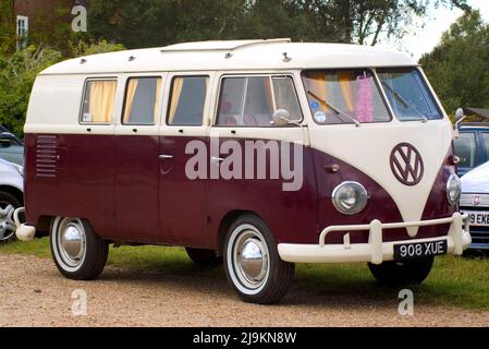 VW Camper, Southwold Banque D'Images