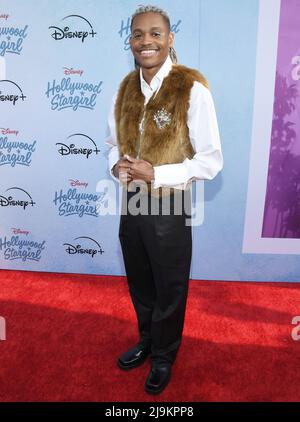Tirel Jackson Williams arrive à la première du Hollywood STARGIRL de Disney qui a eu lieu au théâtre El Capitan le lundi 23 mai 2022. (Photo de la Sathanlee B. Mirador/Sipa USA) Banque D'Images