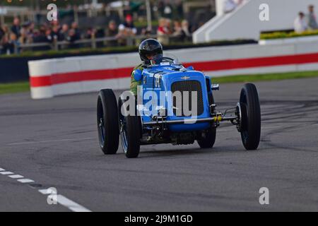 Julian Grimwade, Frazer Nash, Norris Special, A F P Fane Trophy, un seul pilote, course de vingt minutes pour la chaîne d'avant-guerre, Frazer Nash, Goodwood 79 Banque D'Images