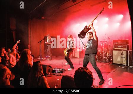 Copenhague, Danemark. 19th, mai 2022. Le groupe américain de métaux lourds Spirit Adrift donne un concert à VEGA dans le cadre D'Un week-end Colossal 2022 à Copenhague. (Crédit photo: Gonzales photo - Peter Troest). Banque D'Images