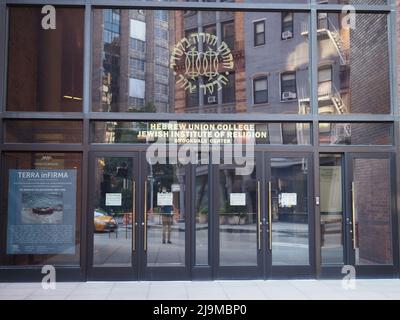 Image du Collège de l'Union hébraïque à New York. Banque D'Images