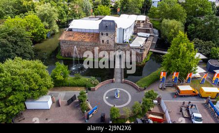 Burg Vilbel, Bad Vilbel, Francfort, Allemagne Banque D'Images