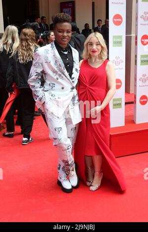 Nicola Adams et Ella Baig, The Princes Trust et TK Maxx & HomeSense Awards, Theatre Royal Drury Lane, Londres, Royaume-Uni, 24 mai 2022, photo de Richard Gol Banque D'Images