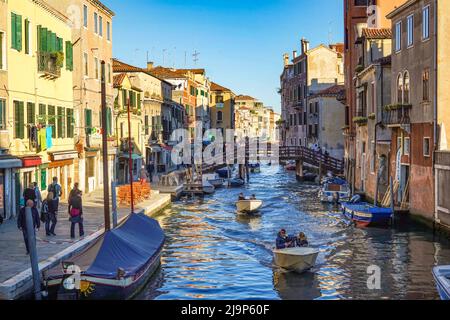 Quartier de Cannaregio à Venise Banque D'Images