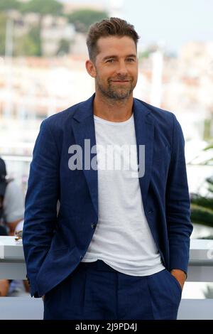 Cannes, Frankreich. 24th mai 2022. Scott Speedman pose au photocentre des "crimes du futur" lors du Festival annuel de Cannes 75th au Palais des Festivals de Cannes, le 24 mai 2022. Credit: dpa/Alay Live News Banque D'Images