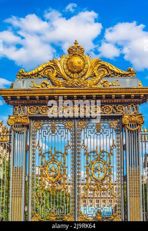 Golden Gate, Cour d'appel, Palais de Justice, Paris, France. Plus grande cour d'appel de France. (Usage éditorial uniquement) Banque D'Images