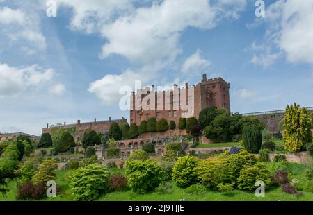 C'est le célèbre château de Powis qui est géré par la fiducie nationale.le château dans près de Welshpool Powys Mid Wales. Banque D'Images